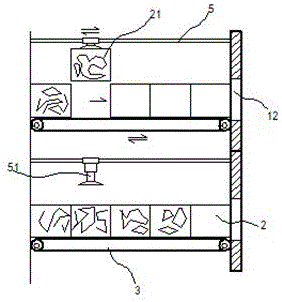 Automatic lock for warehousing