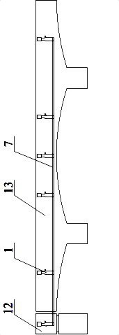 Dynamic and static self-adjusting type settlement/deflection monitoring system and method