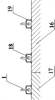 Dynamic and static self-adjusting type settlement/deflection monitoring system and method