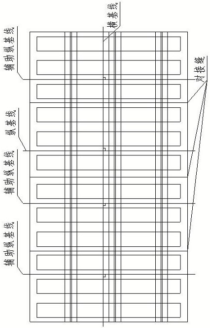 Multi-plate unit structure of steel box girder and combined manufacturing method