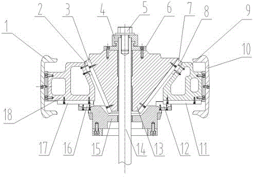 Tire vulcanization inner mould