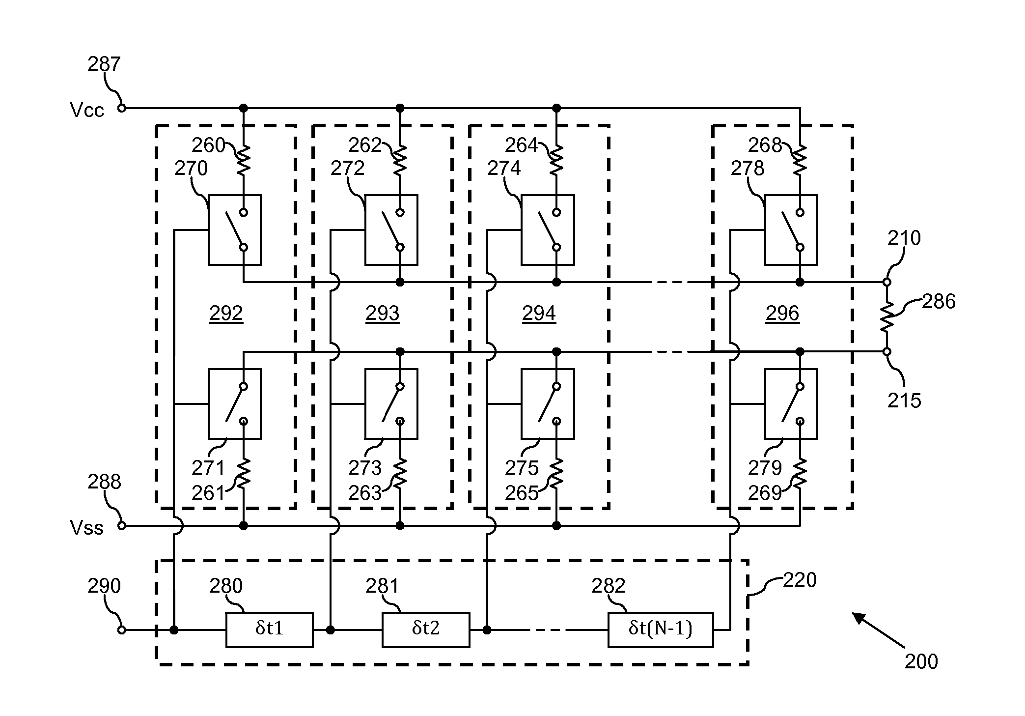 Differential line driver circuit and method therefor