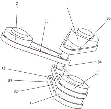 Three-chamber type washer