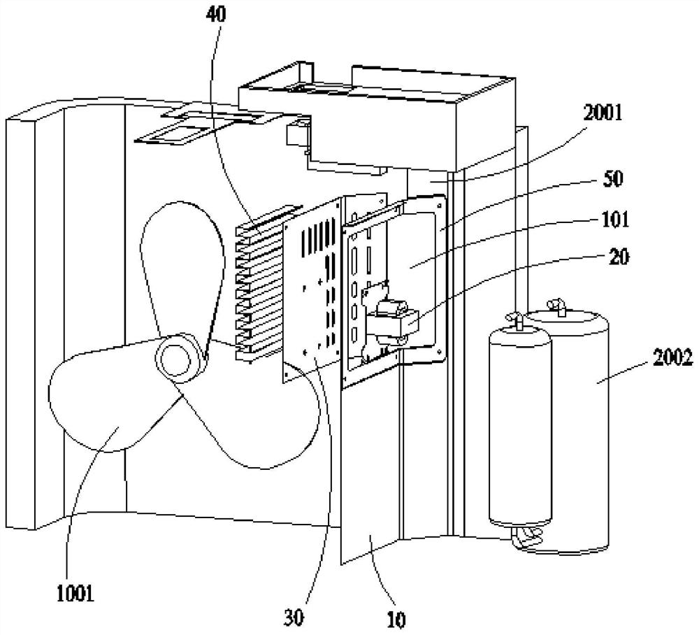 Air conditioner outdoor unit and air conditioner