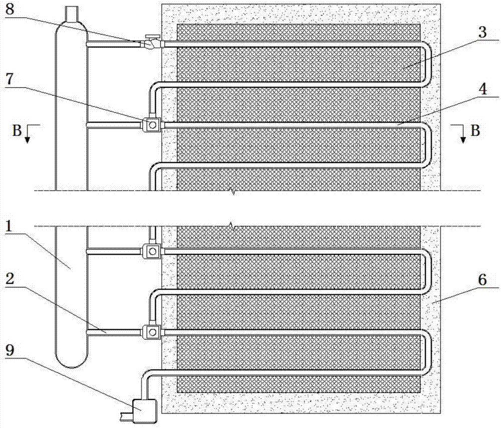 A Sensible Heat Storage Direct Steam Generation System and Method Based on Series Regulation