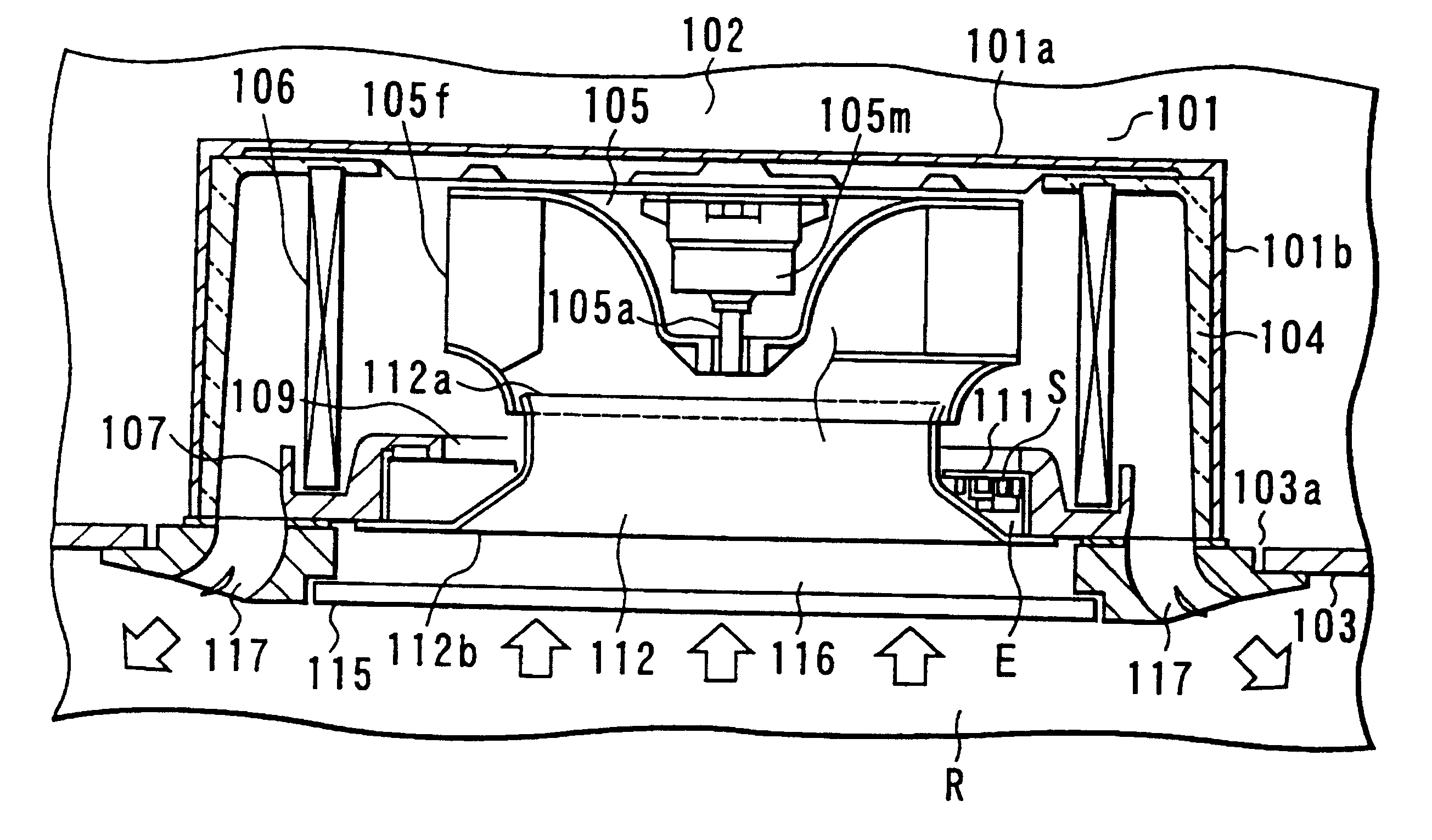 Ceiling cassette type air conditioner