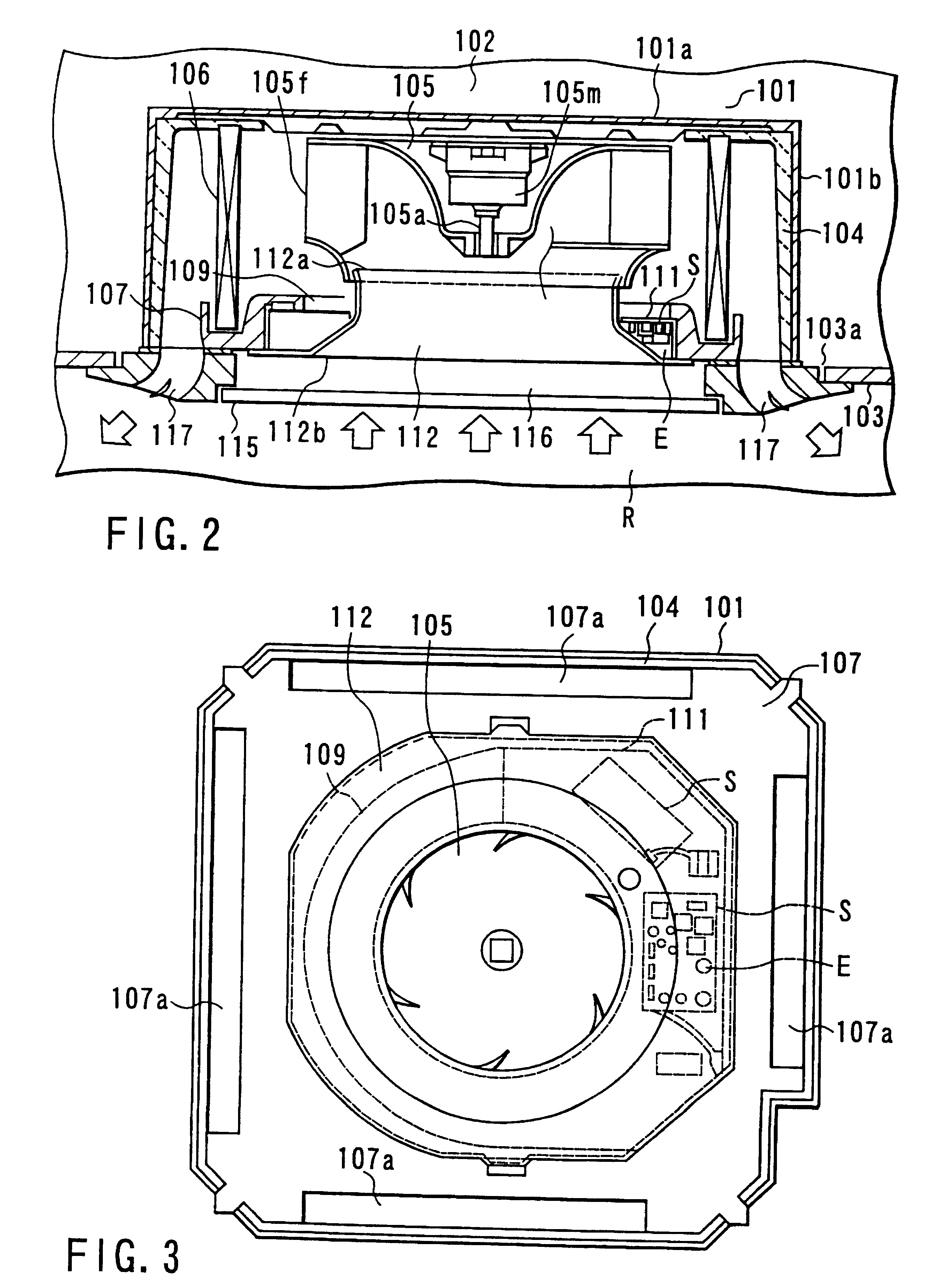 Ceiling cassette type air conditioner