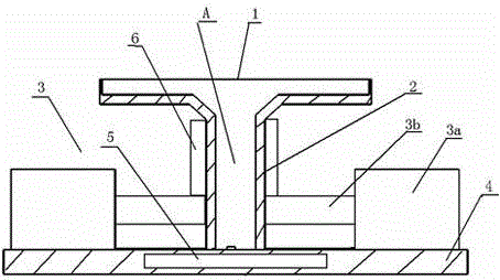 Special forming mold for T-shaped precast beam plate