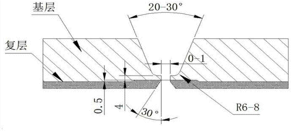 Welding material and welding method for titanium-steel composite board