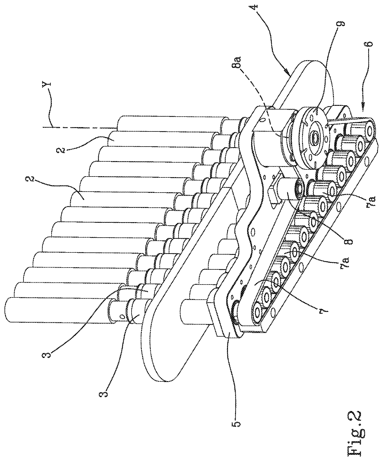 Apparatus for Surface Treatment of Articles, and Treatment Process Feasible by Said Apparatus