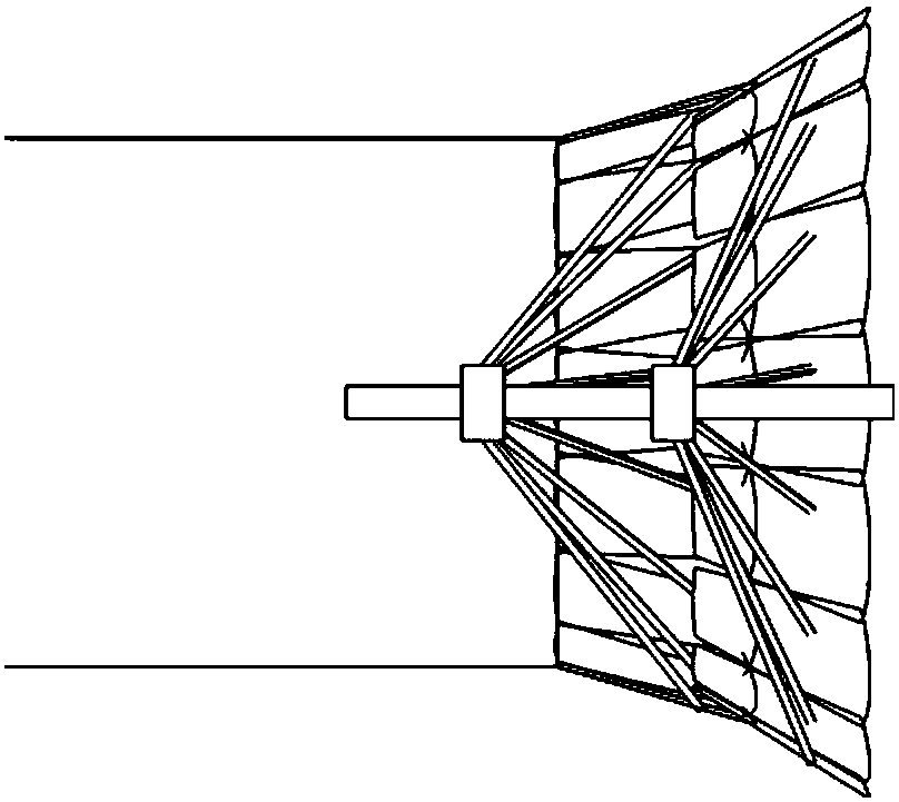 Adjustable stability improving device of hypersonic aircraft