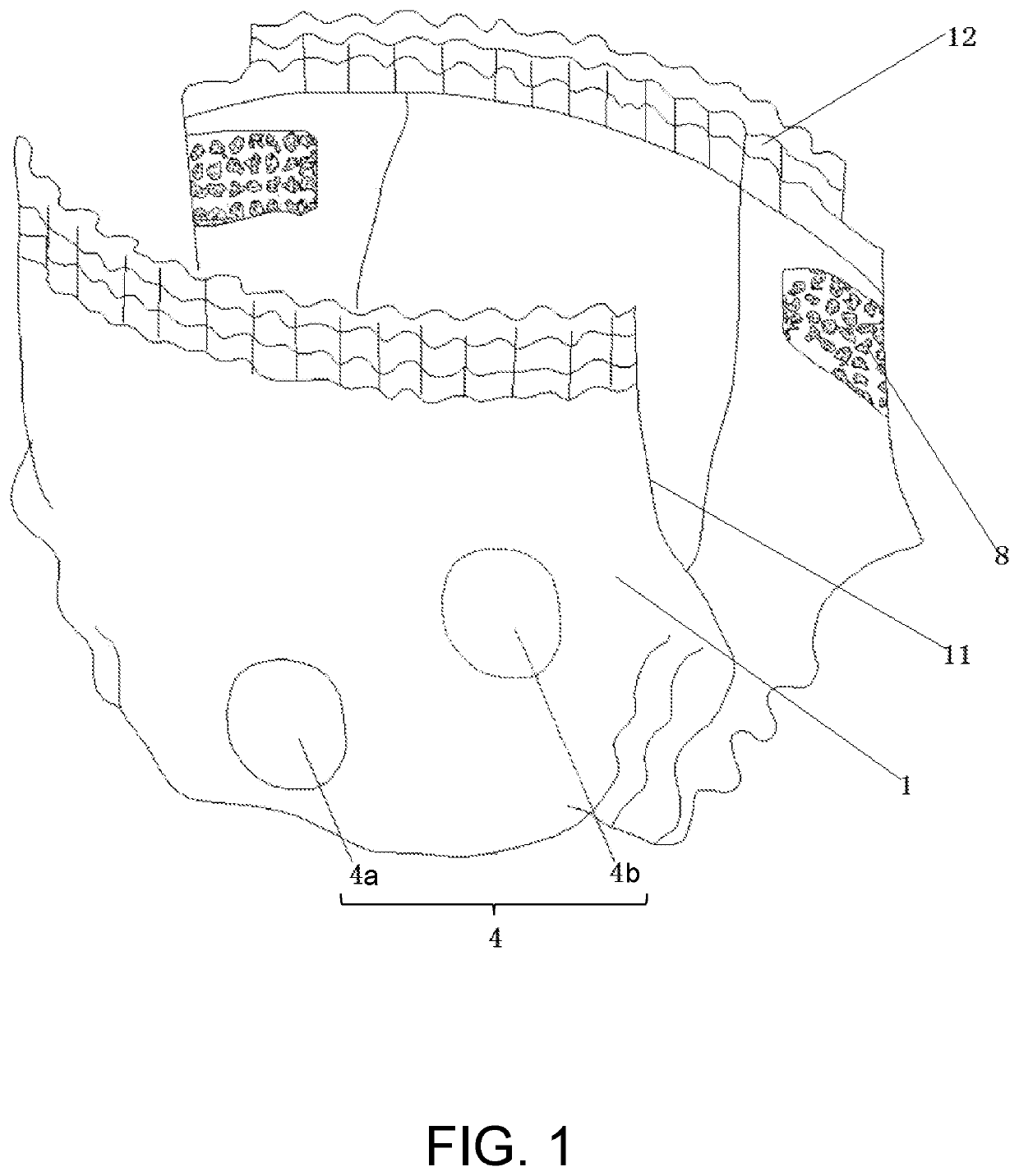 Disposable nursing device with urine and feces back-leakage prevention collection function