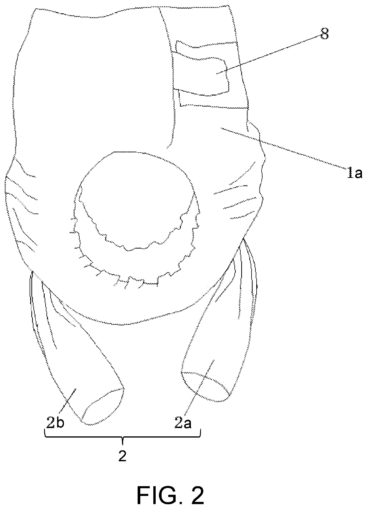 Disposable nursing device with urine and feces back-leakage prevention collection function