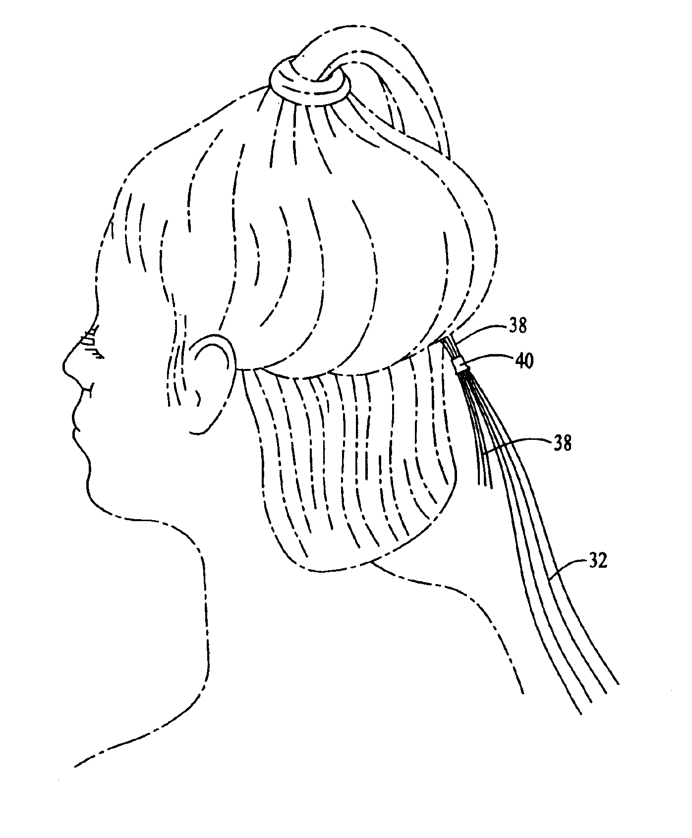 Methods and devices for applying hair extensions