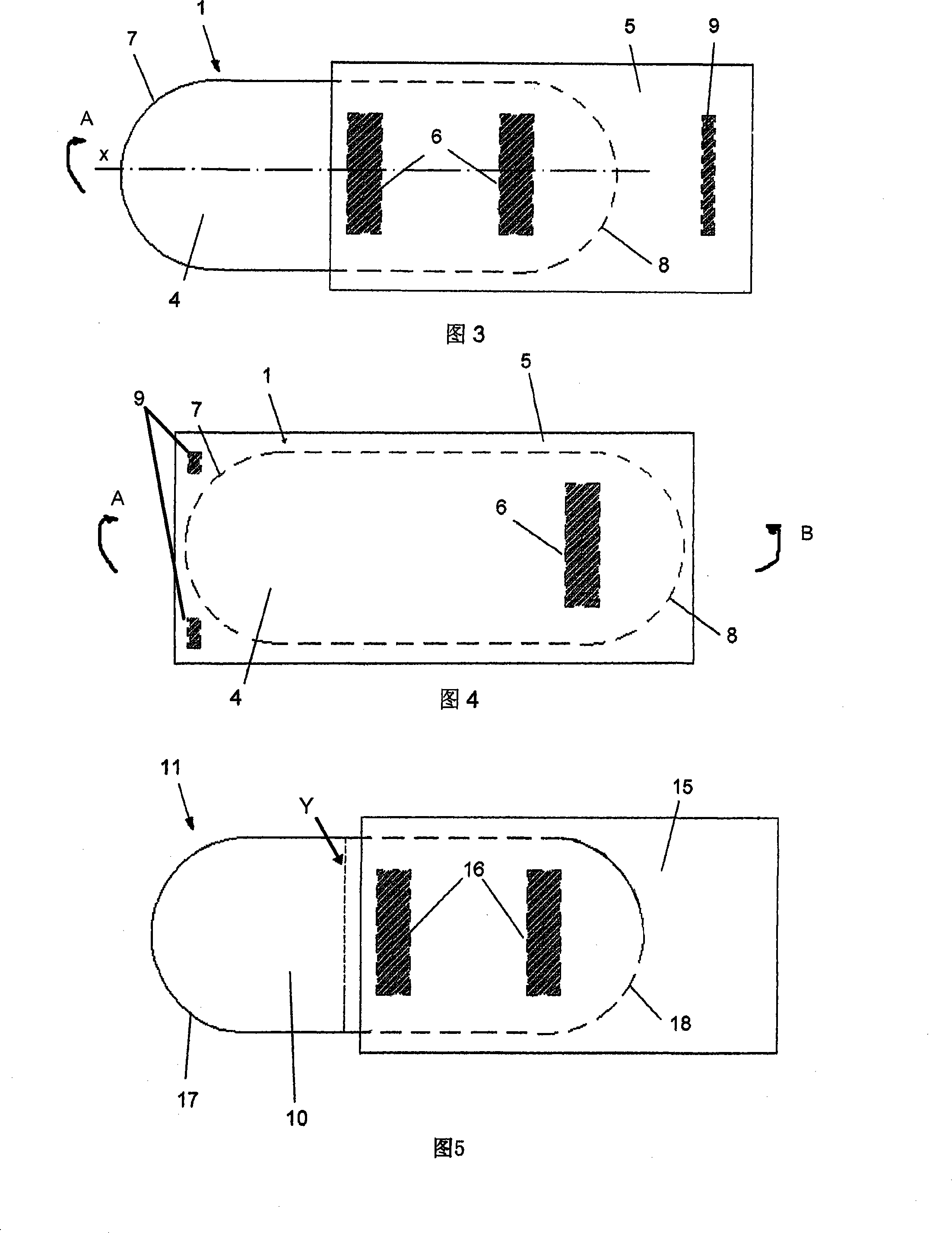 Component for packaging roll-shaped sanitary nursing article and method for producing the same