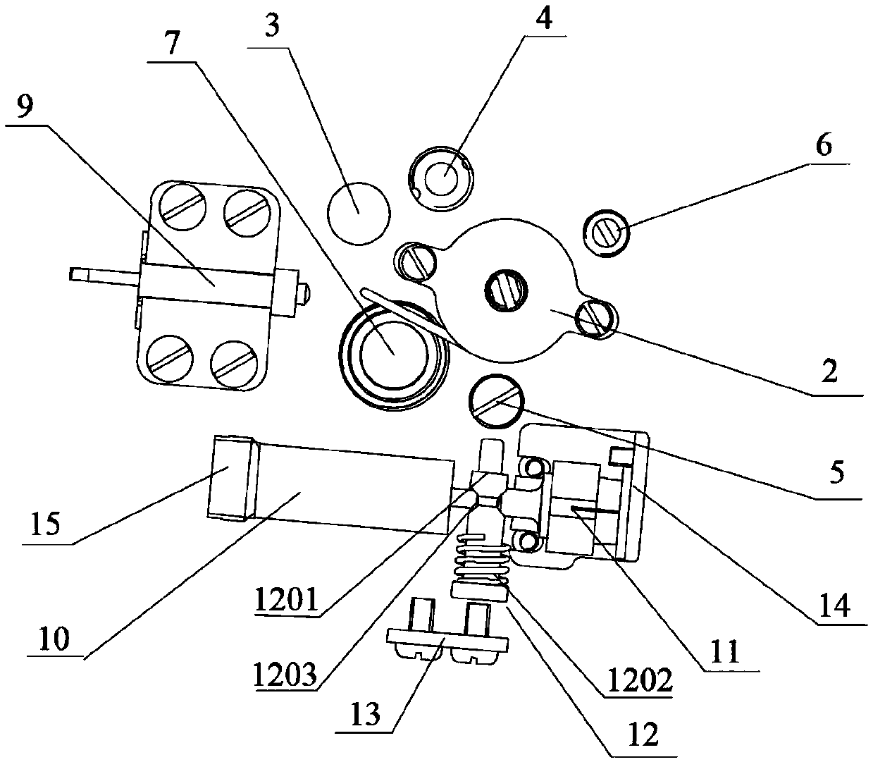 A Dielectric Elastomer Inertia Composite Rotor Isolation Mechanism