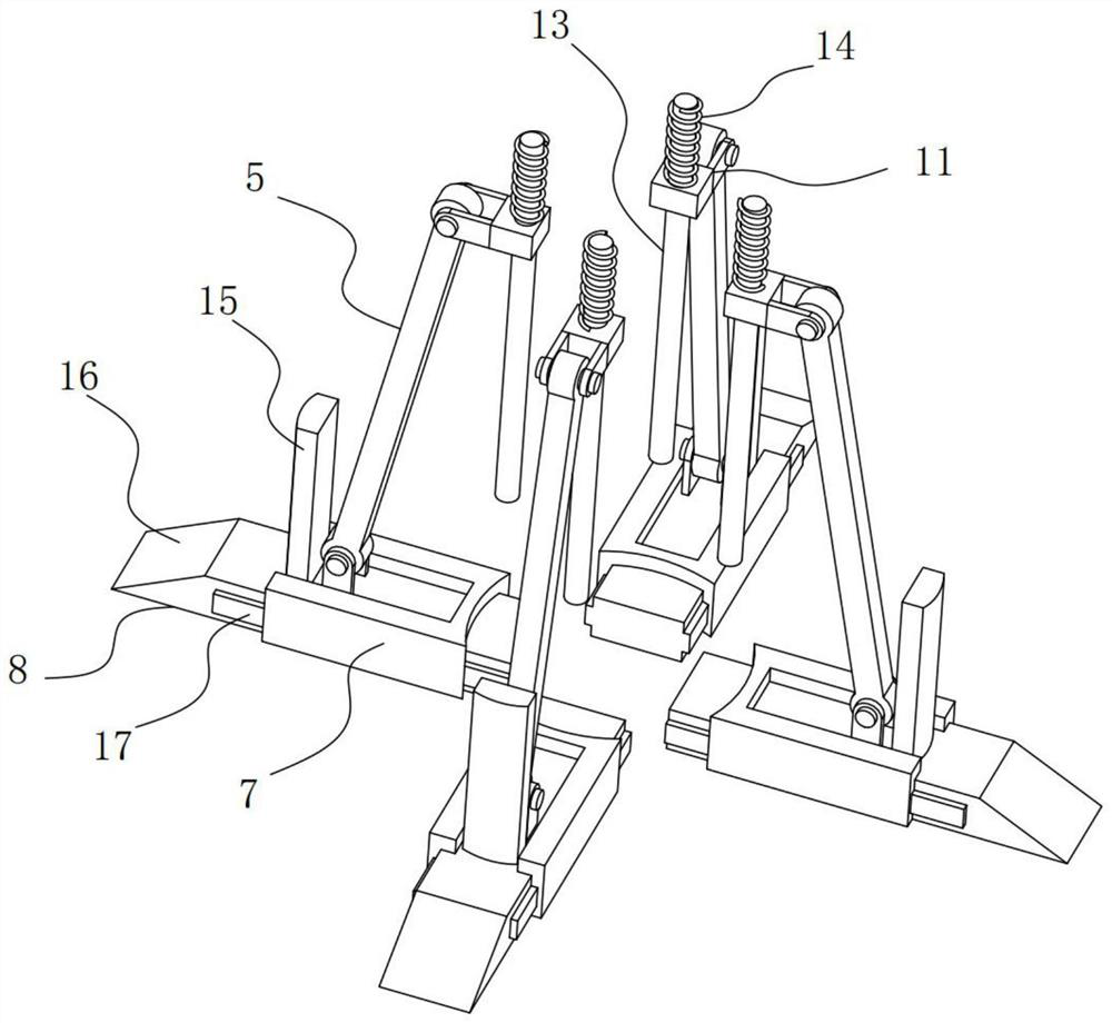 Robot for grabbing cylindrical workpiece