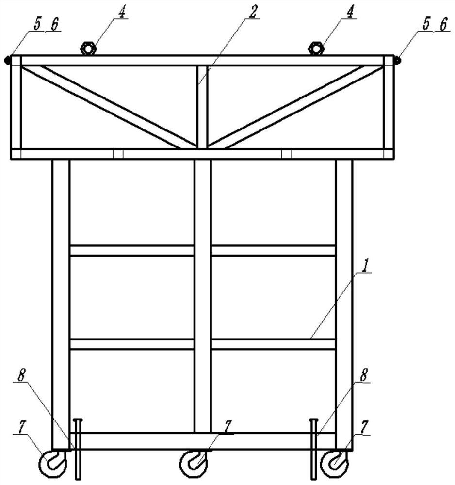 Low-pressure steam turbine end steam seal corrugated joint supporting device and method