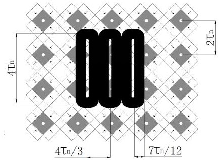 Method for moving coil permanent magnet planar motor without position sensor to float and descend smoothly