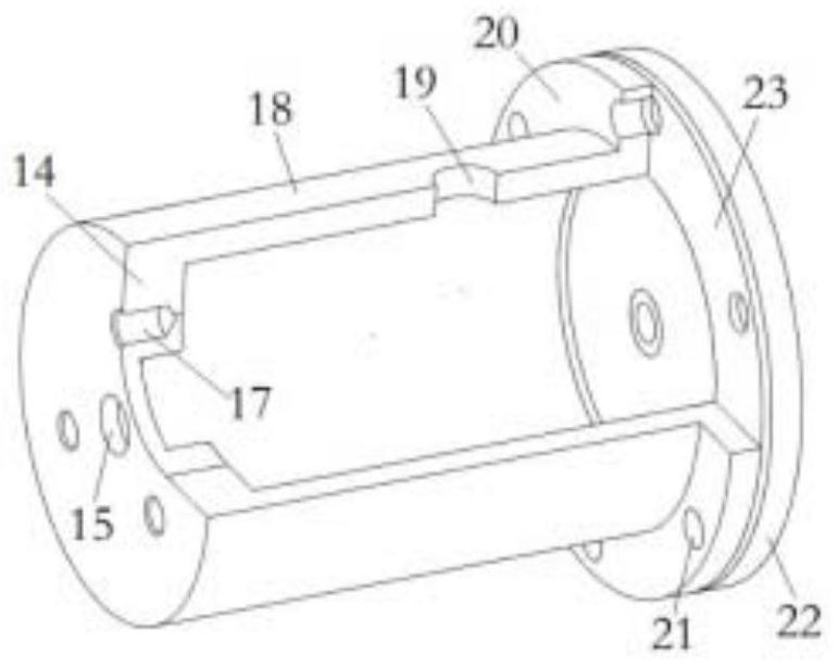 High-frequency intermittent valve device based on valve element rotation