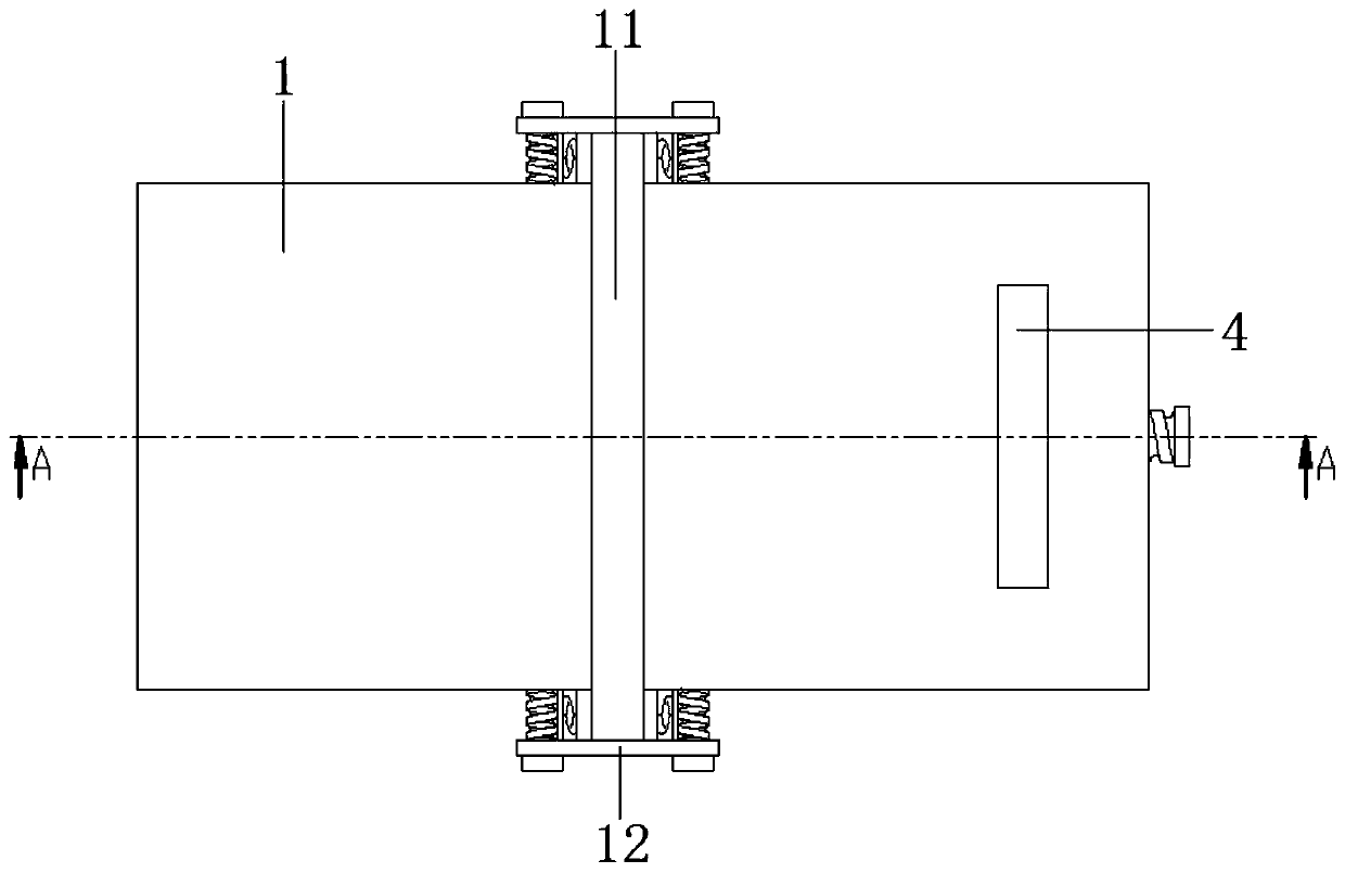 Fixing fixture for mechanical mold machining