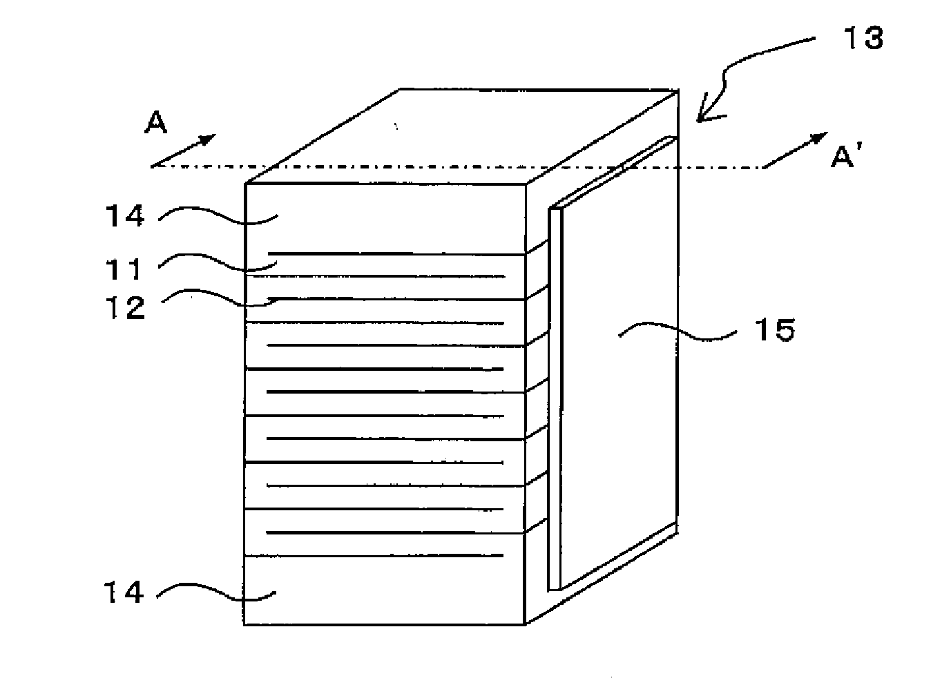 Multi-Layer Piezoelectric Element and Method for Manufacturing the Same