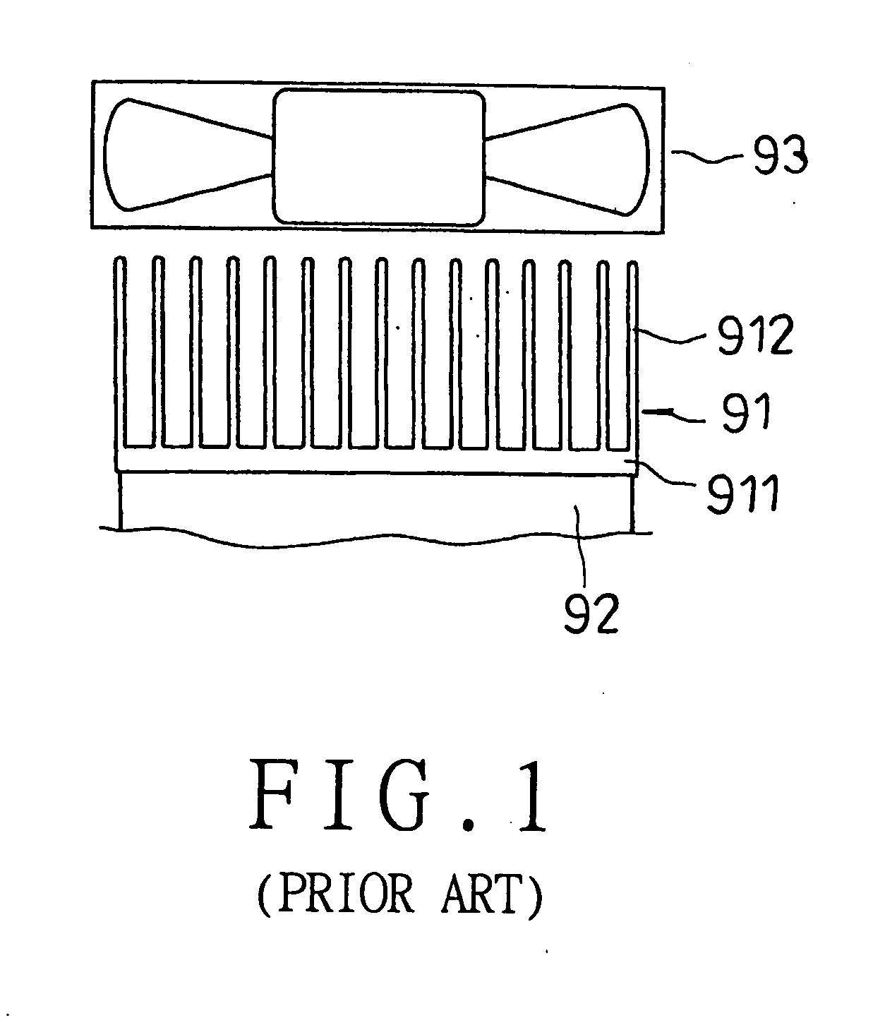 Fin unit for a cooler