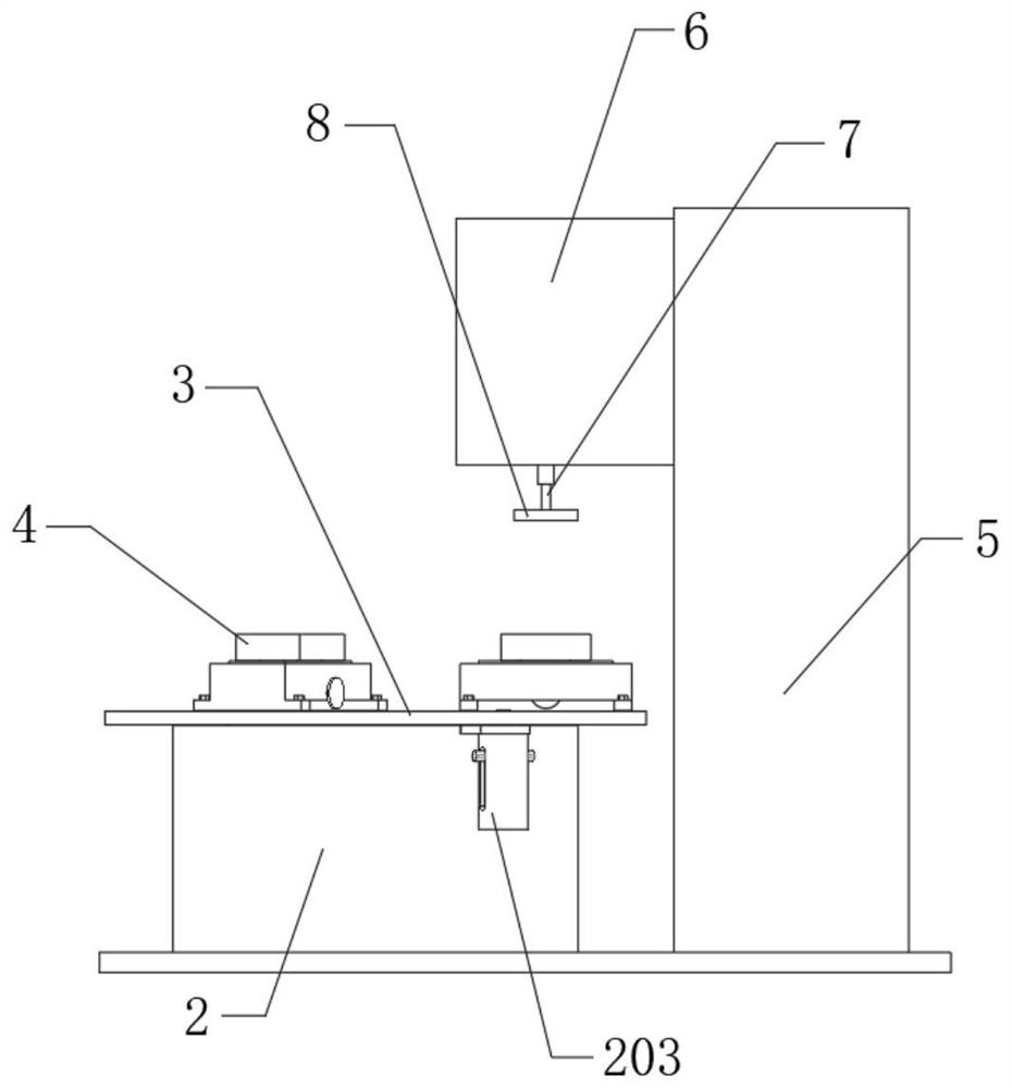 Preparation device of high-temperature-resistant alloy steel forged circle and preparation method of preparation device