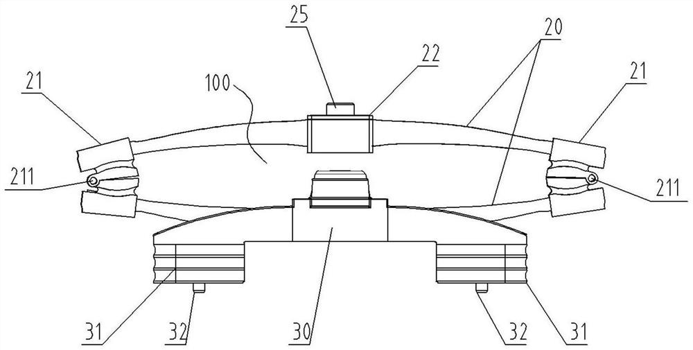 Single-stage suspension system and axle box built-in high-speed motor train unit non-power bogie