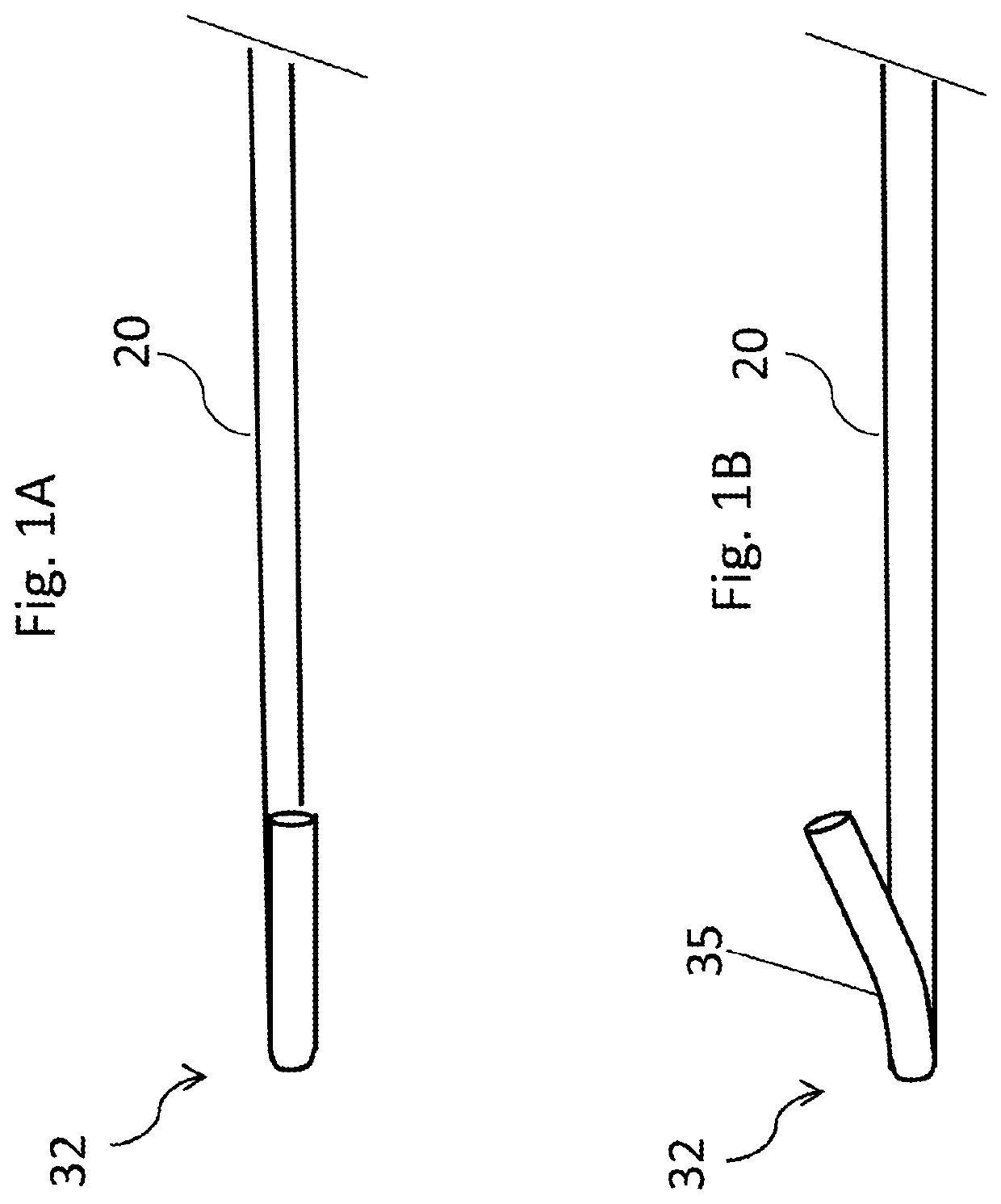 Continuous compound curved tip for cannulation