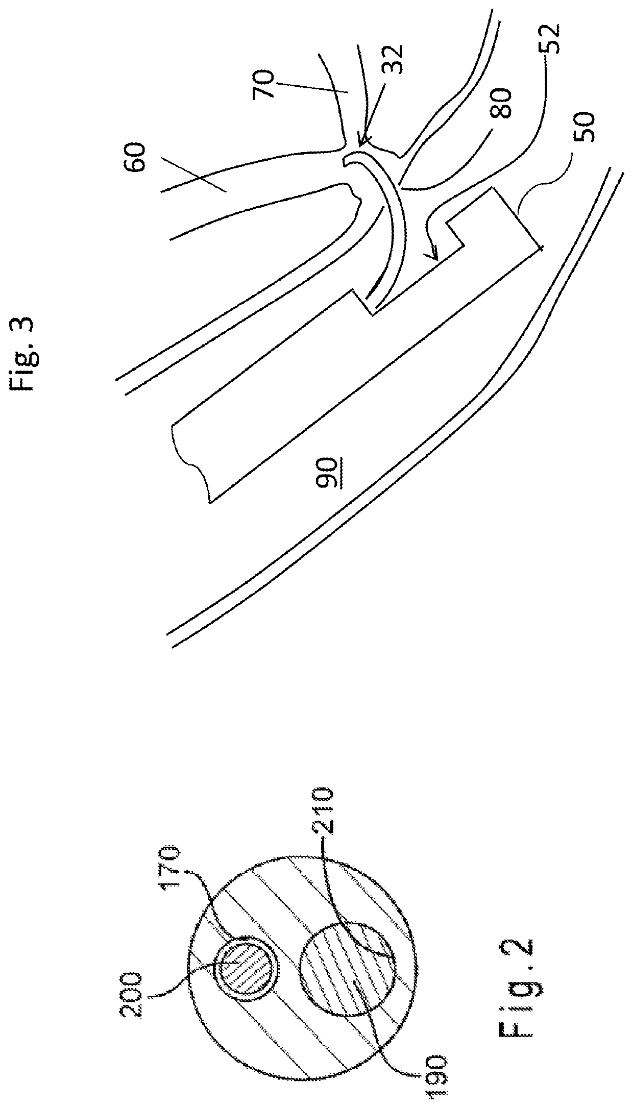 Continuous compound curved tip for cannulation