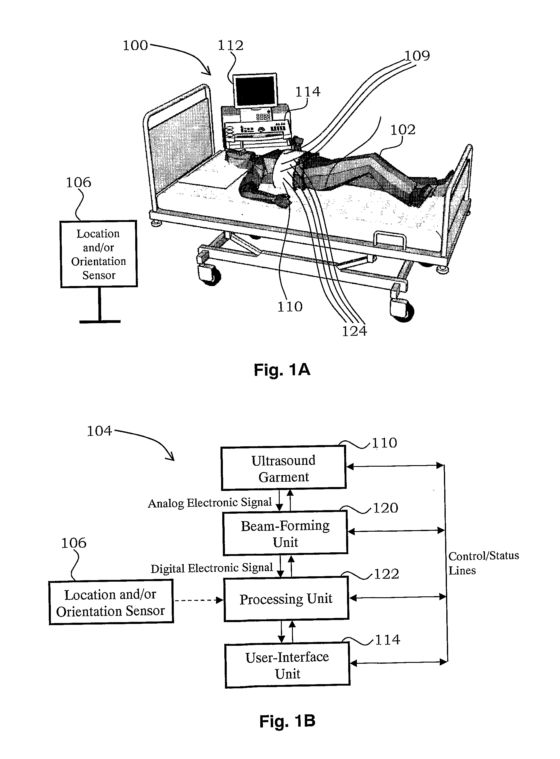 Ultrasound garment