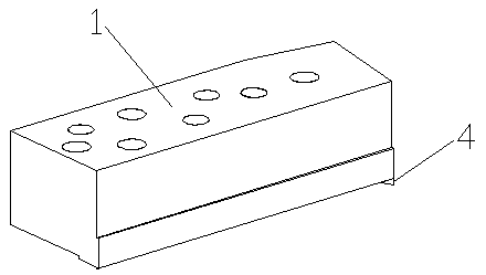 Novel blanking die waste cut-off tool structure