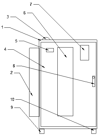 Device suitable for fertilizer drying