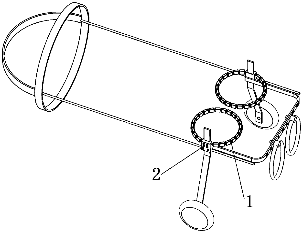 Walking auxiliary apparatus for pets