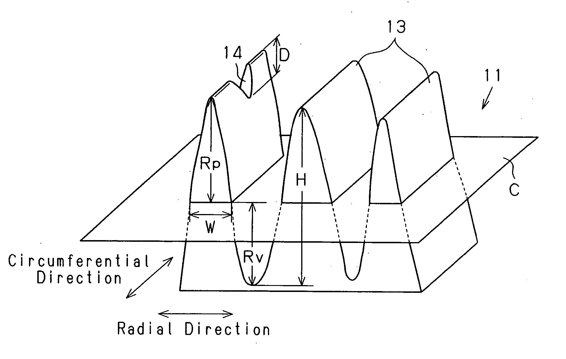 Magnetic recording medium glass substrate and method of producing the same