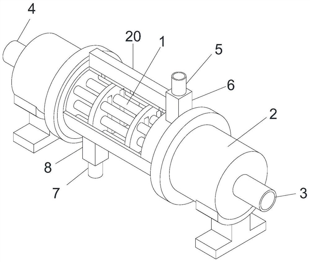 Test equipment for air-water heat exchangers with multi-directional observation