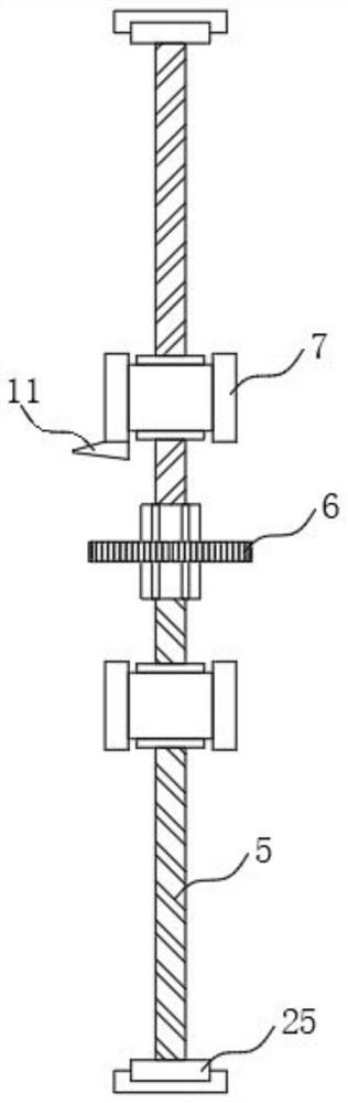 Deflection measuring device for road detection