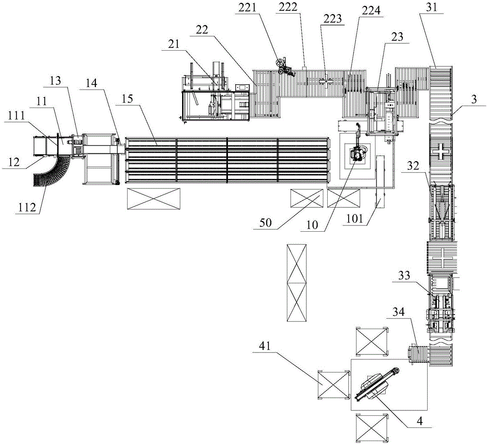 Intelligent back-end packaging system and method for shoe industry