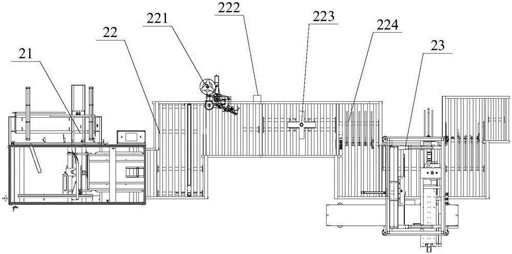 Intelligent back-end packaging system and method for shoe industry