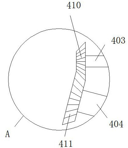 Machining device for center hole of motor heat dissipation wheel of new energy automobile