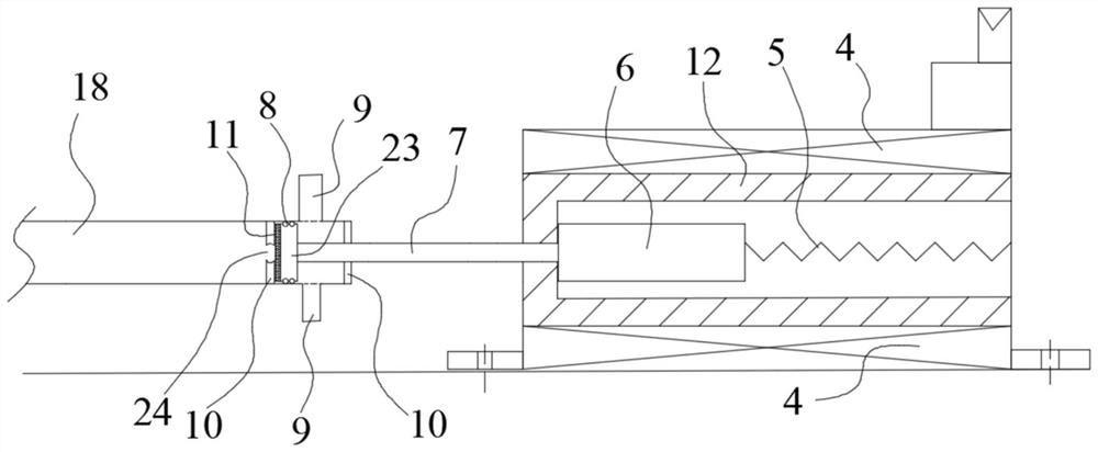 An anti-cavitation device suitable for the bilge water system of a luxury cruise ship