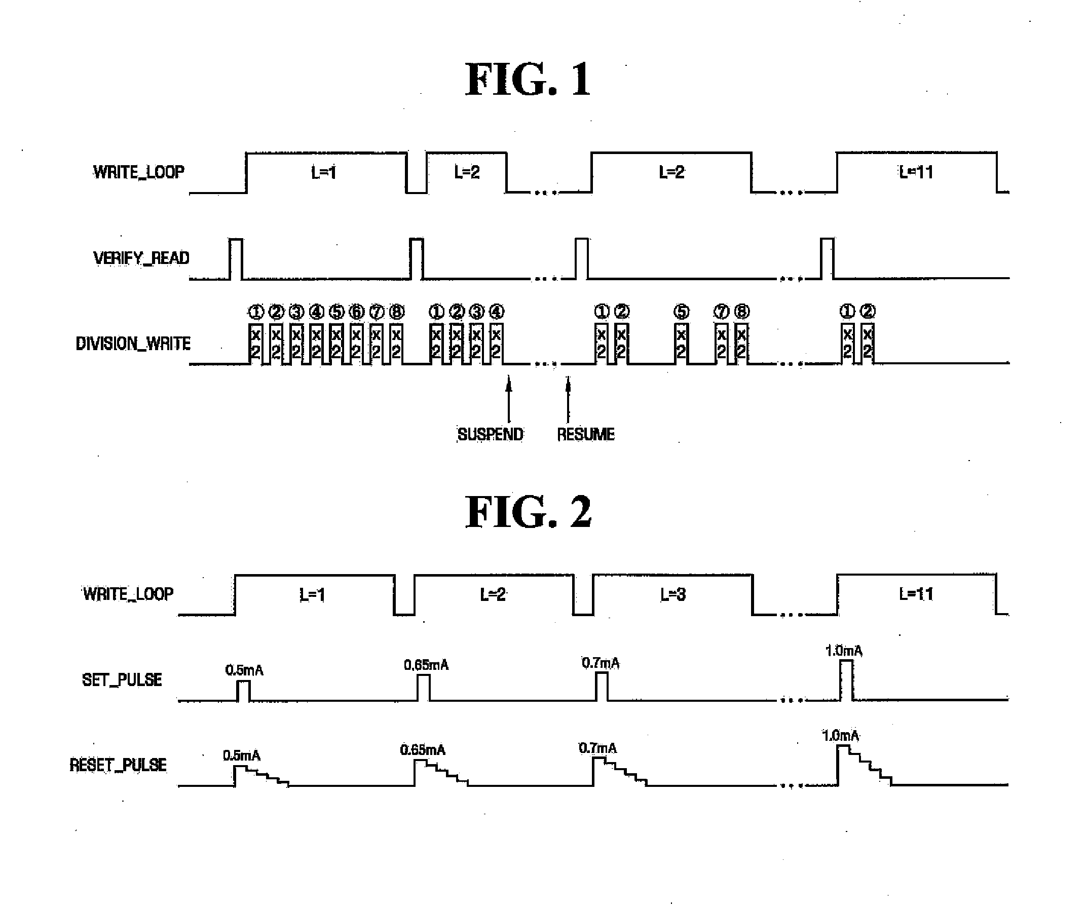 Phase change random access memory device and related methods of operation