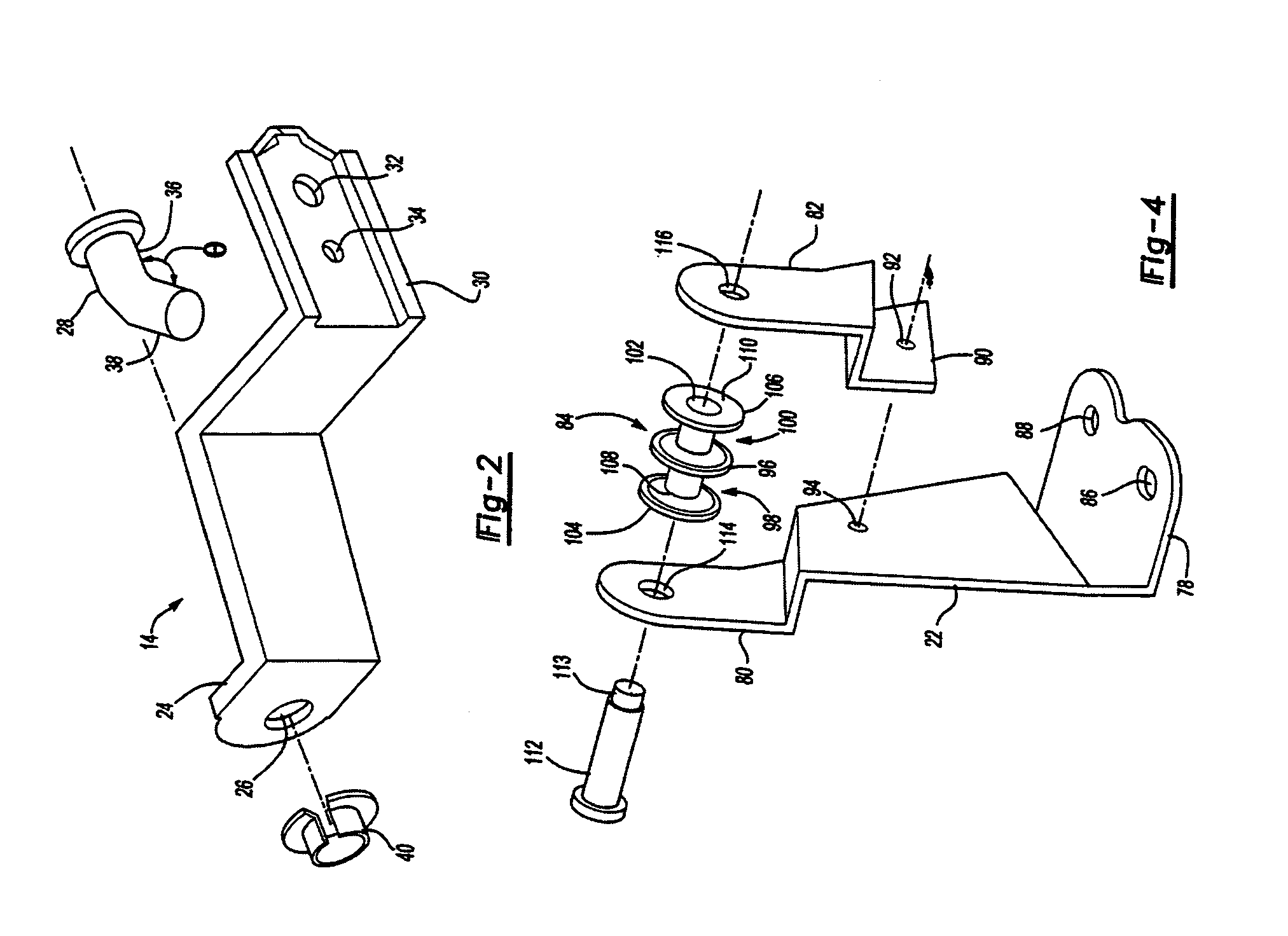 Double cam locking hinges for folding rear seat