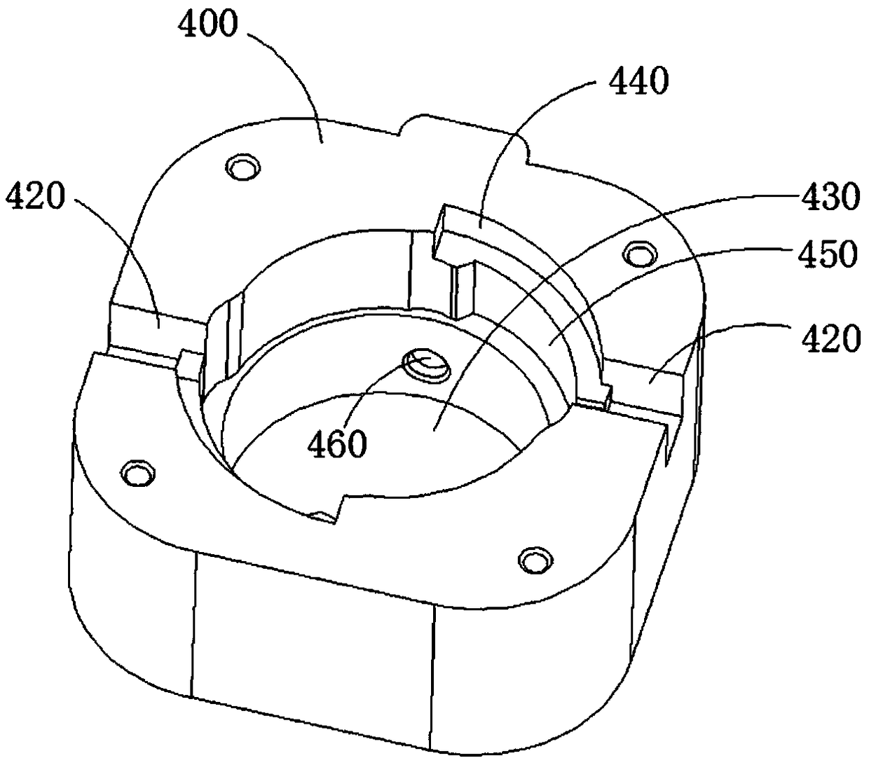 Fastening stitching anti-separation socket