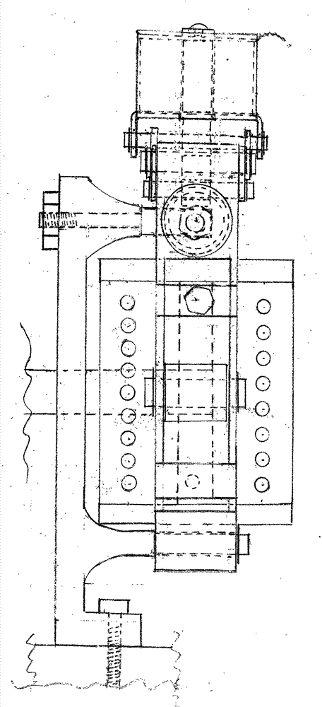 Cross type efficient reinforced braking method