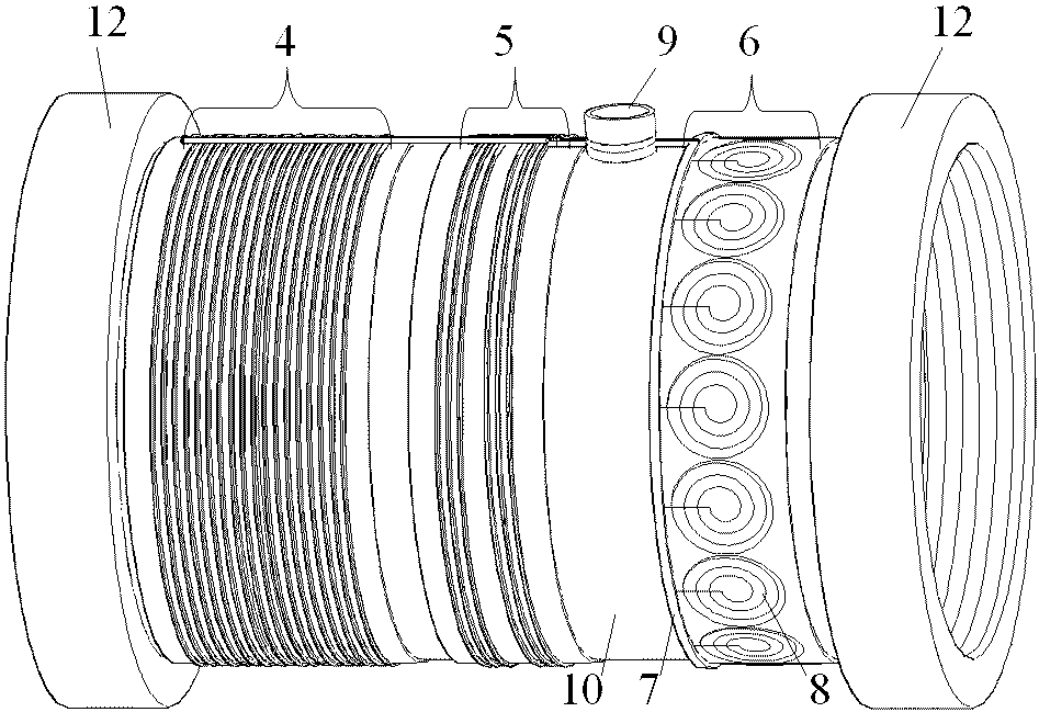 Method and device of improving online monitoring accuracy of engine oil metal abrasive particles