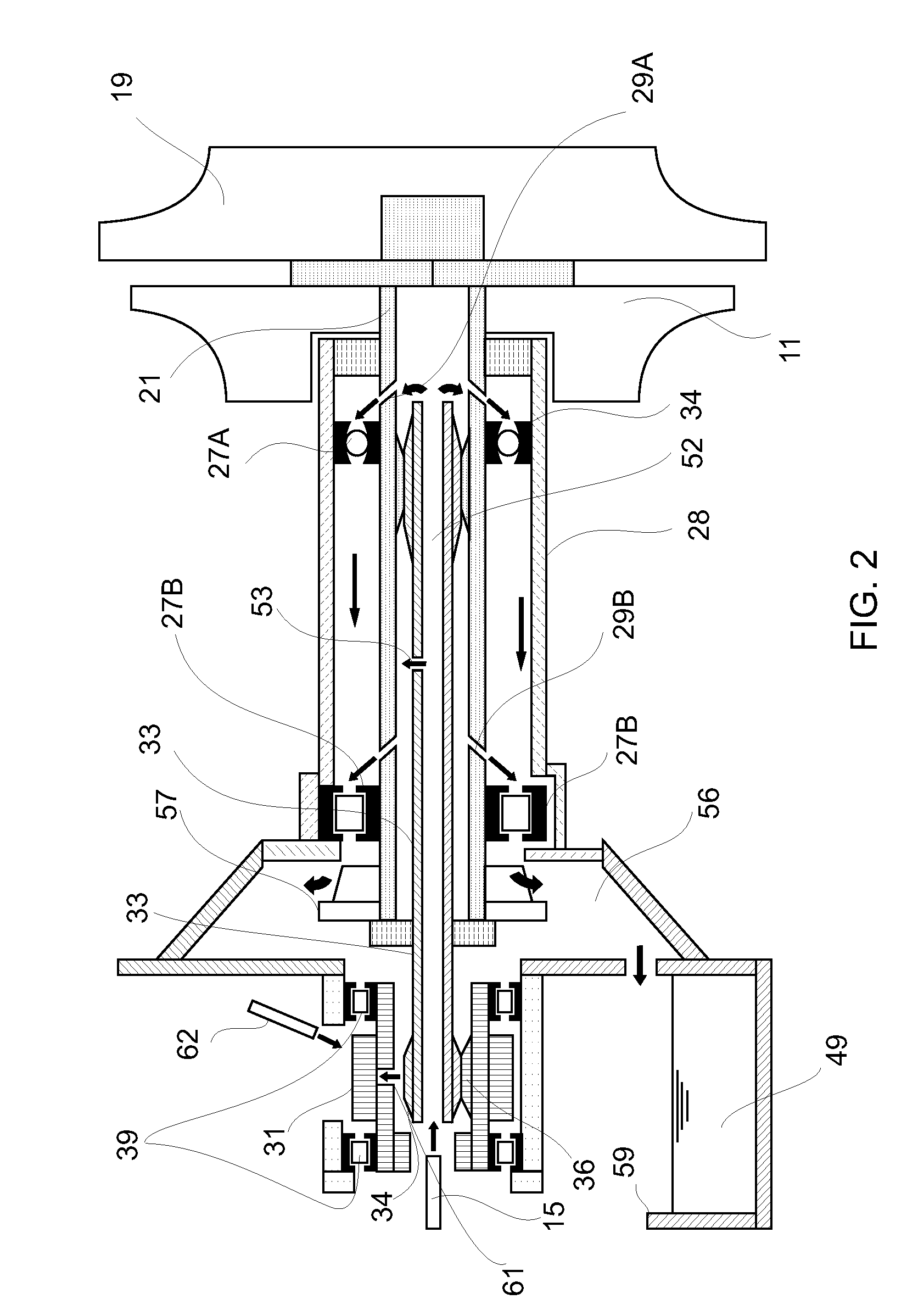 Start-Up Control For a Compact Lightweight Turbine