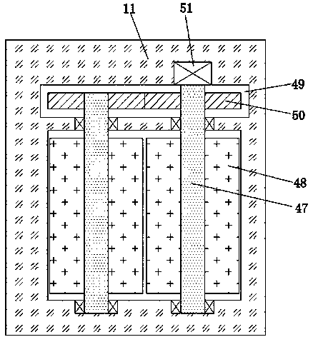 Garbage classification disposal collection device for kitchen garbage disposal