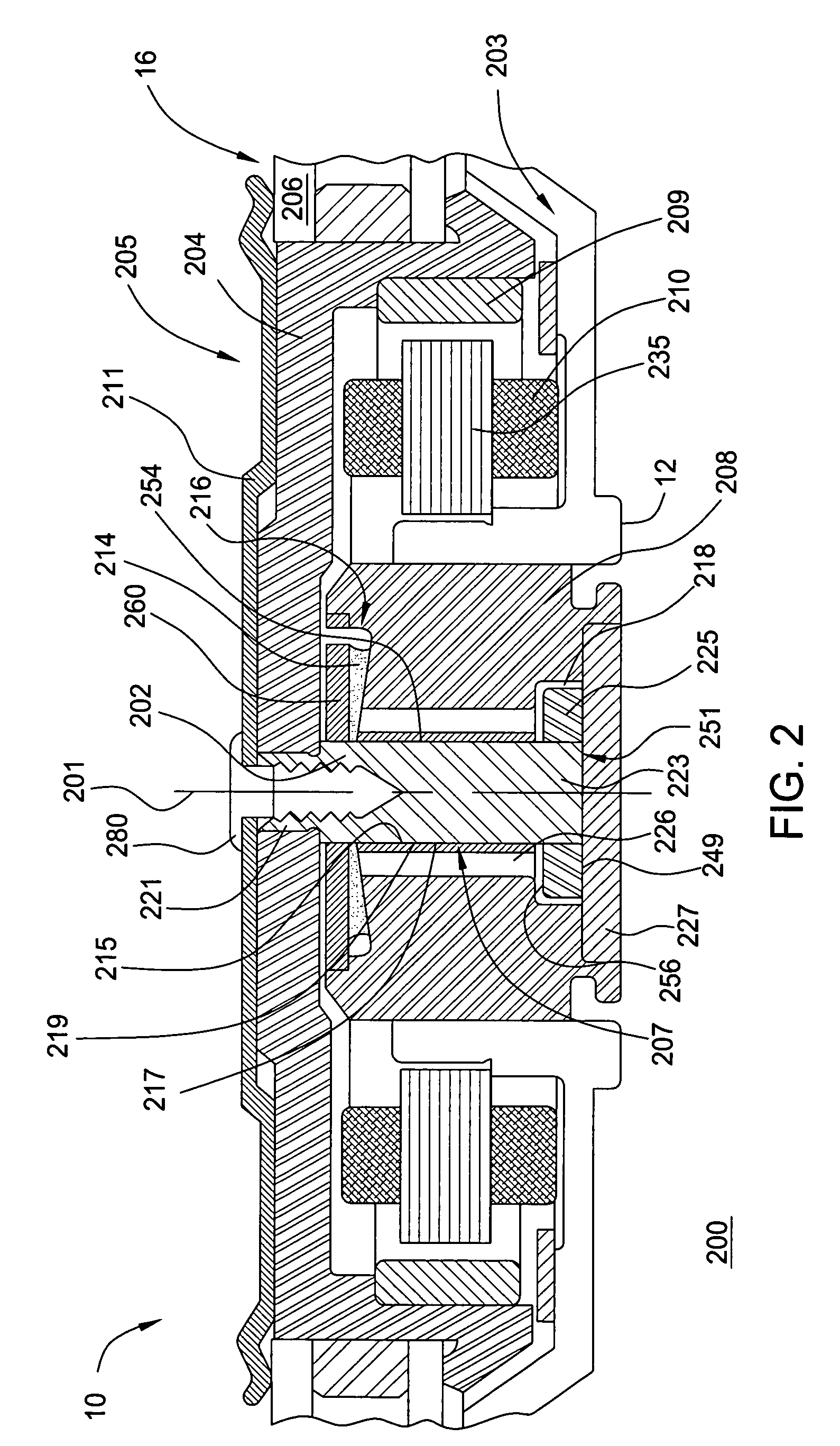 Capillary seal with flow restrictors